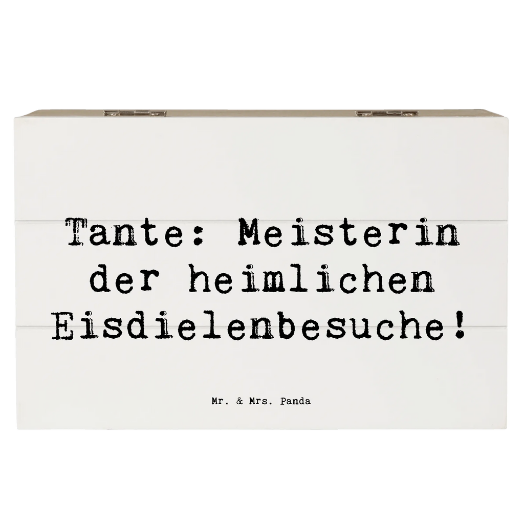 Holzkiste Spruch Tante Eisdielenmeisterin Schatulle, Geschenkdose, Erinnerungsbox, Erinnerungskiste, Schatzkiste, Holzkiste, Truhe, Dekokiste, XXL, Kiste, Geschenkbox, Aufbewahrungsbox, Familie, Vatertag, Muttertag, Bruder, Schwester, Mama, Papa, Oma, Opa