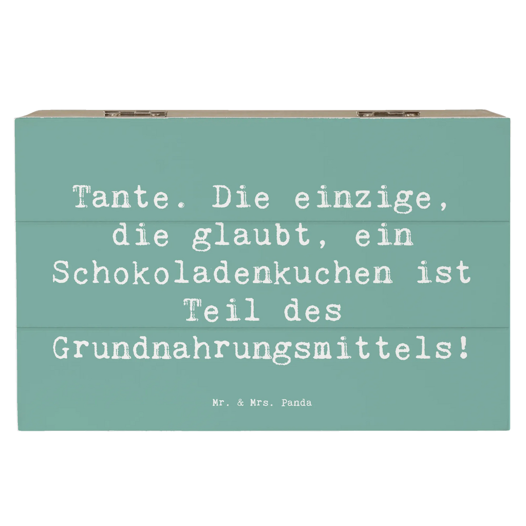 Wooden chest Saying Tante. Die einzige, die glaubt, ein Schokoladenkuchen ist Teil des Grundnahrungsmittels! Truhe, Kiste, Aufbewahrungsbox, Erinnerungskiste, XXL, Schatulle, Erinnerungsbox, Geschenkdose, Dekokiste, Geschenkbox, Holzkiste, Schatzkiste, Familie, Vatertag, Muttertag, Bruder, Schwester, Mama, Papa, Oma, Opa