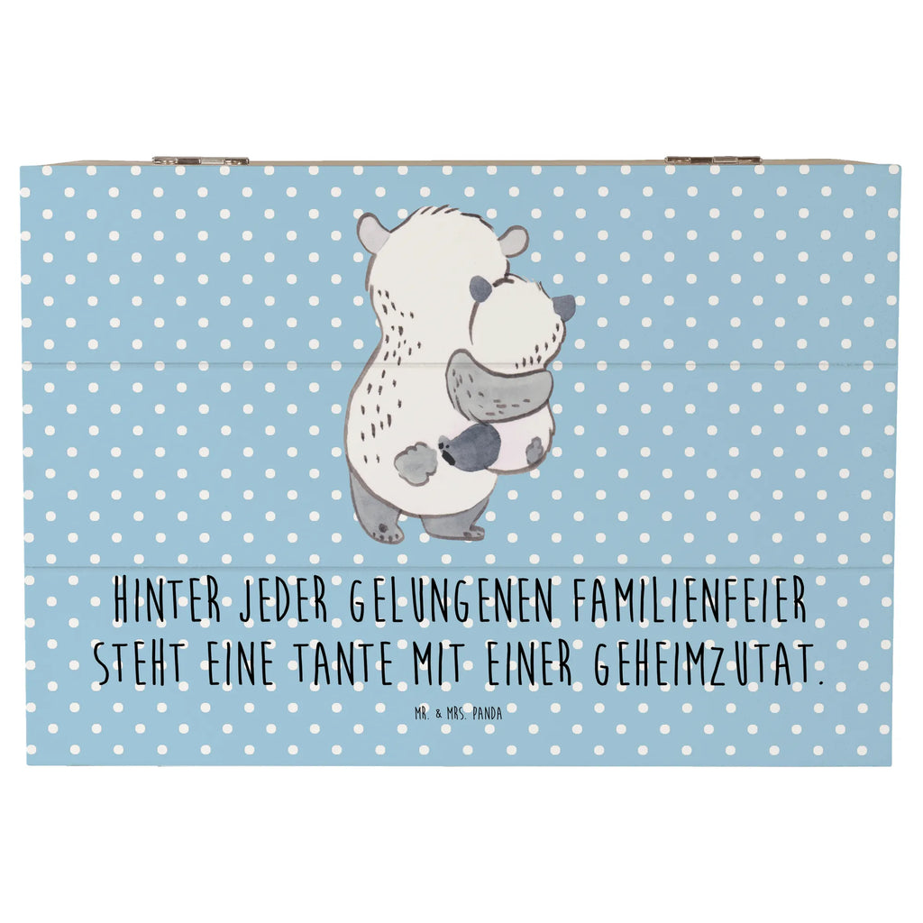 Holzkiste Tante Geheimzutat Schatulle, Dekokiste, Schatzkiste, XXL, Erinnerungsbox, Aufbewahrungsbox, Erinnerungskiste, Holzkiste, Geschenkbox, Geschenkdose, Truhe, Kiste, Familie, Vatertag, Muttertag, Bruder, Schwester, Mama, Papa, Oma, Opa