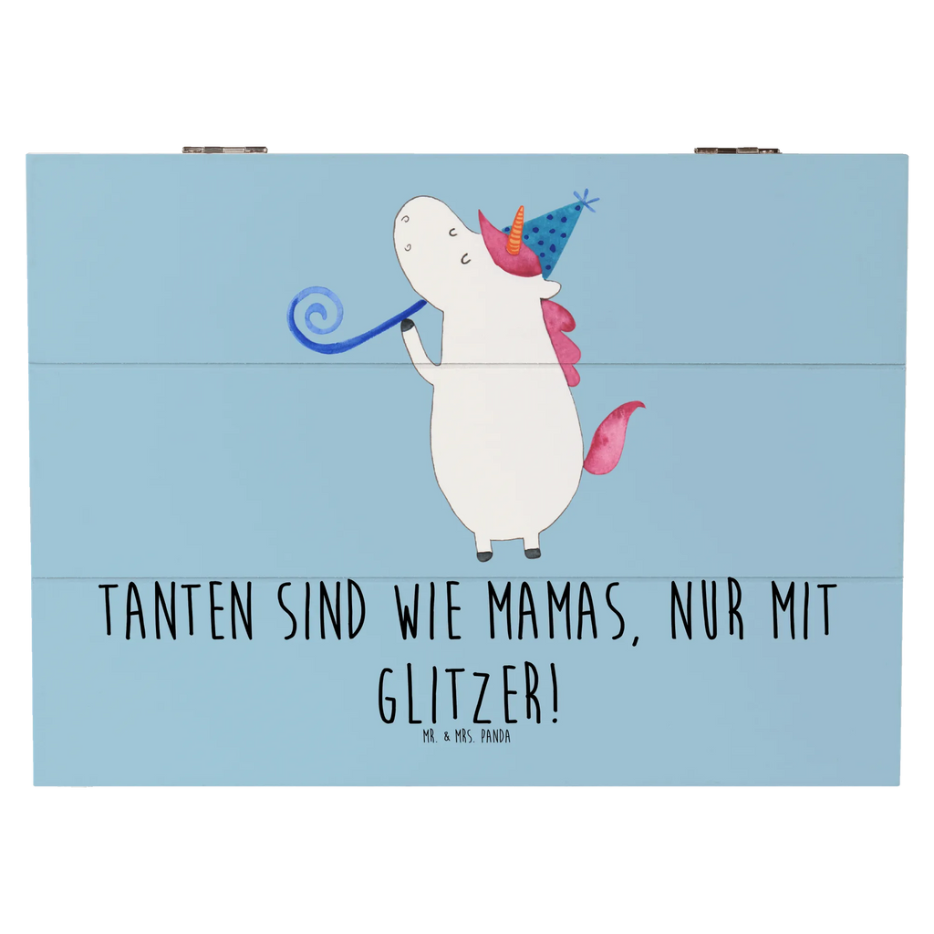 Holzkiste Glitzernde Tante Erinnerungsbox, Schatulle, Kiste, Schatzkiste, Dekokiste, Erinnerungskiste, Geschenkbox, Truhe, Holzkiste, Aufbewahrungsbox, XXL, Geschenkdose, Familie, Vatertag, Muttertag, Bruder, Schwester, Mama, Papa, Oma, Opa