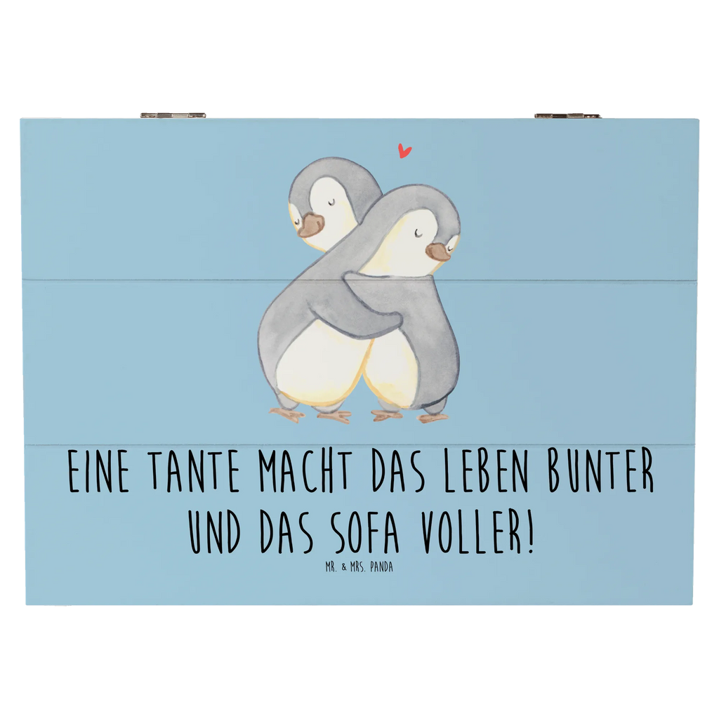 Holzkiste Bunte Tante Truhe, Schatulle, Dekokiste, Schatzkiste, Erinnerungskiste, Geschenkdose, Geschenkbox, Holzkiste, Erinnerungsbox, XXL, Aufbewahrungsbox, Kiste, Familie, Vatertag, Muttertag, Bruder, Schwester, Mama, Papa, Oma, Opa