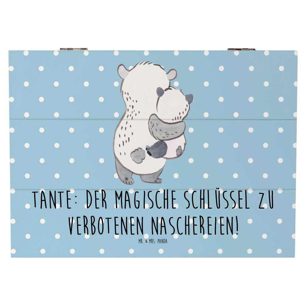 Holzkiste Zauberhafte Tante Geschenkdose, Dekokiste, Schatulle, Erinnerungsbox, Geschenkbox, Holzkiste, Truhe, Erinnerungskiste, Kiste, Aufbewahrungsbox, XXL, Schatzkiste, Familie, Vatertag, Muttertag, Bruder, Schwester, Mama, Papa, Oma, Opa