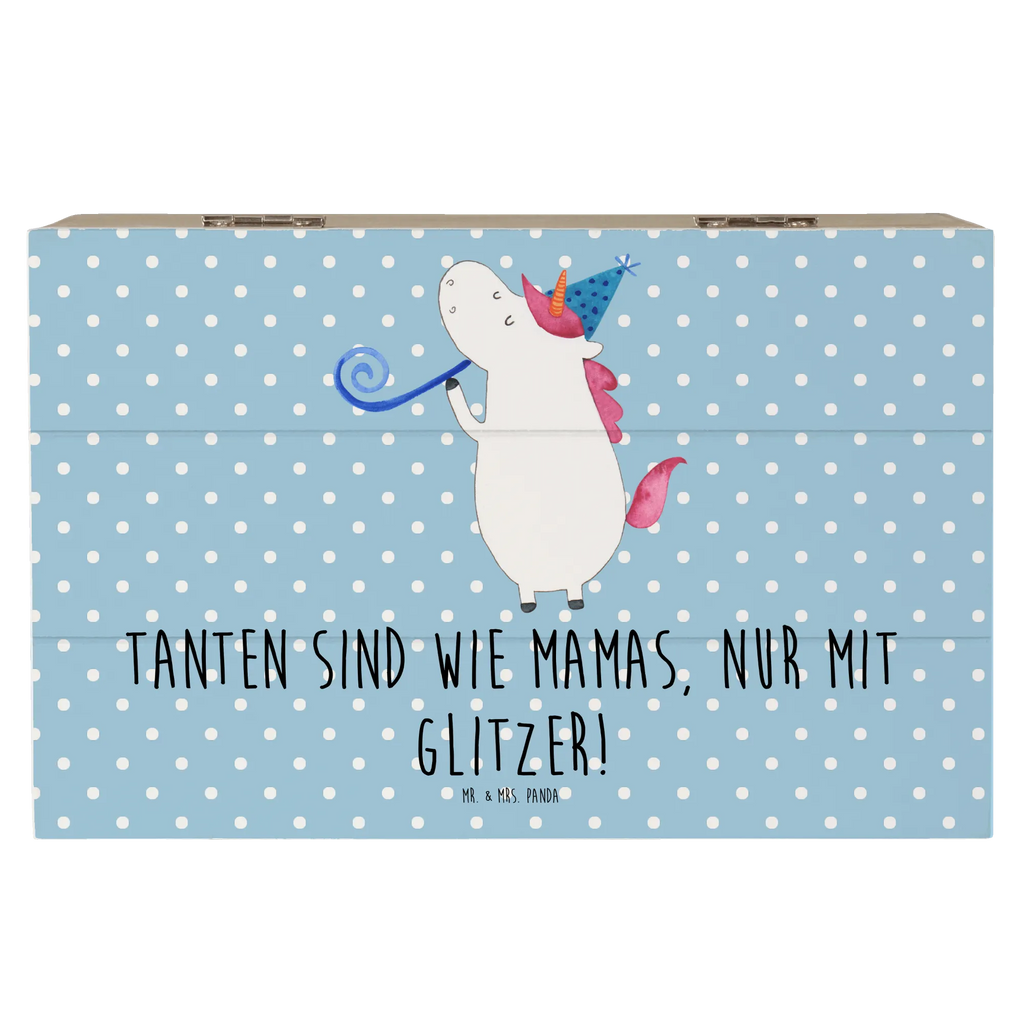 Holzkiste Glitzernde Tante Erinnerungsbox, Schatulle, Kiste, Schatzkiste, Dekokiste, Erinnerungskiste, Geschenkbox, Truhe, Holzkiste, Aufbewahrungsbox, XXL, Geschenkdose, Familie, Vatertag, Muttertag, Bruder, Schwester, Mama, Papa, Oma, Opa