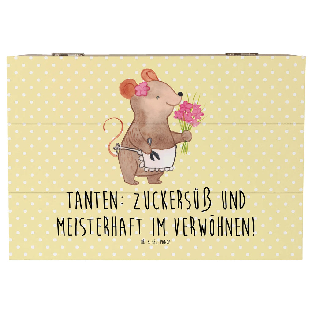 Holzkiste Tante Zuckersüß Dekokiste, XXL, Geschenkbox, Erinnerungsbox, Geschenkdose, Erinnerungskiste, Aufbewahrungsbox, Schatzkiste, Schatulle, Truhe, Kiste, Holzkiste, Familie, Vatertag, Muttertag, Bruder, Schwester, Mama, Papa, Oma, Opa