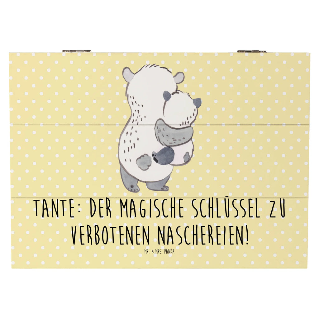 Holzkiste Zauberhafte Tante Geschenkdose, Dekokiste, Schatulle, Erinnerungsbox, Geschenkbox, Holzkiste, Truhe, Erinnerungskiste, Kiste, Aufbewahrungsbox, XXL, Schatzkiste, Familie, Vatertag, Muttertag, Bruder, Schwester, Mama, Papa, Oma, Opa