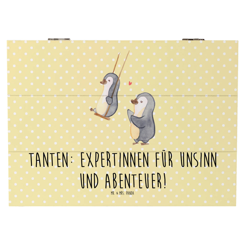 Holzkiste Tante Abenteuer Schatulle, Geschenkdose, Schatzkiste, Kiste, Erinnerungsbox, Aufbewahrungsbox, Dekokiste, XXL, Holzkiste, Geschenkbox, Erinnerungskiste, Truhe, Familie, Vatertag, Muttertag, Bruder, Schwester, Mama, Papa, Oma, Opa