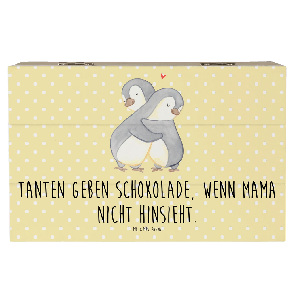 Holzkiste Tanten geben Schokolade, wenn Mama nicht hinsieht. Schatulle, Truhe, Geschenkdose, Kiste, Aufbewahrungsbox, Holzkiste, Erinnerungsbox, Dekokiste, Erinnerungskiste, Geschenkbox, Schatzkiste, XXL, Familie, Vatertag, Muttertag, Bruder, Schwester, Mama, Papa, Oma, Opa