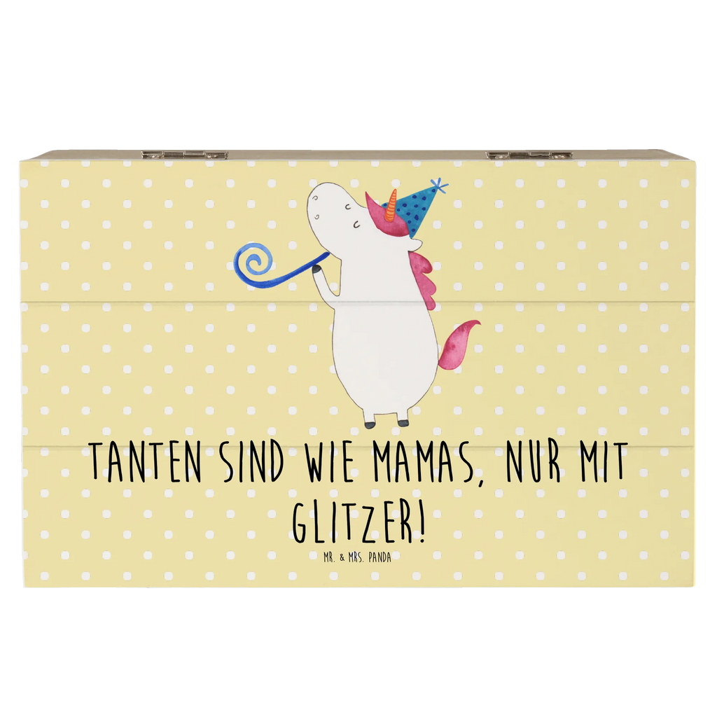 Holzkiste Glitzernde Tante Erinnerungsbox, Schatulle, Kiste, Schatzkiste, Dekokiste, Erinnerungskiste, Geschenkbox, Truhe, Holzkiste, Aufbewahrungsbox, XXL, Geschenkdose, Familie, Vatertag, Muttertag, Bruder, Schwester, Mama, Papa, Oma, Opa