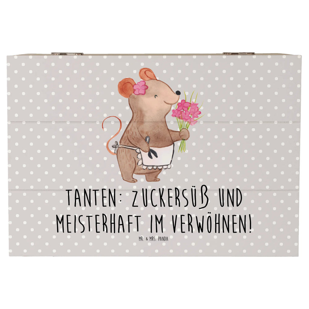 Holzkiste Tante Zuckersüß Dekokiste, XXL, Geschenkbox, Erinnerungsbox, Geschenkdose, Erinnerungskiste, Aufbewahrungsbox, Schatzkiste, Schatulle, Truhe, Kiste, Holzkiste, Familie, Vatertag, Muttertag, Bruder, Schwester, Mama, Papa, Oma, Opa