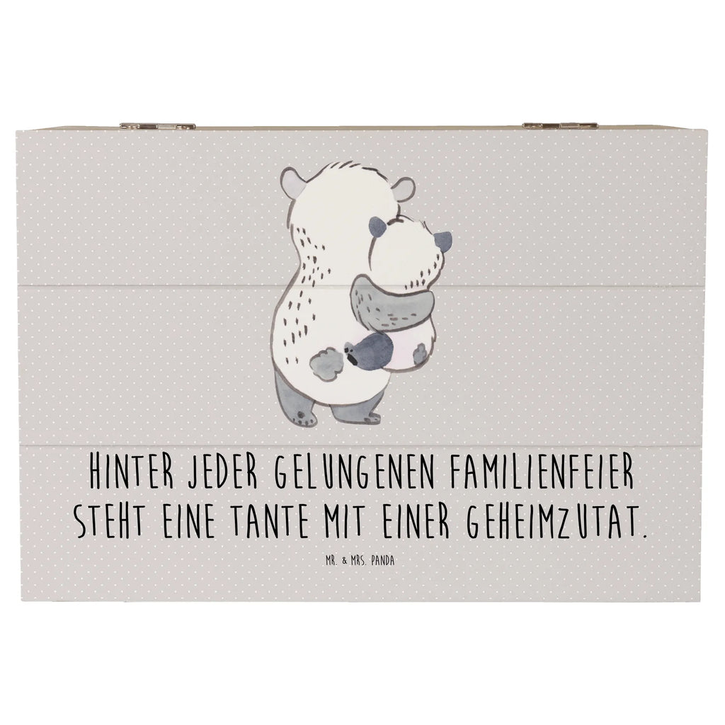 Holzkiste Tante Geheimzutat Schatulle, Dekokiste, Schatzkiste, XXL, Erinnerungsbox, Aufbewahrungsbox, Erinnerungskiste, Holzkiste, Geschenkbox, Geschenkdose, Truhe, Kiste, Familie, Vatertag, Muttertag, Bruder, Schwester, Mama, Papa, Oma, Opa