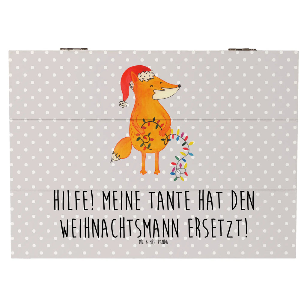 Holzkiste Tante Weihnachten Aufbewahrungsbox, Truhe, Holzkiste, Kiste, Schatzkiste, Geschenkdose, Geschenkbox, Schatulle, XXL, Dekokiste, Erinnerungsbox, Erinnerungskiste, Familie, Vatertag, Muttertag, Bruder, Schwester, Mama, Papa, Oma, Opa