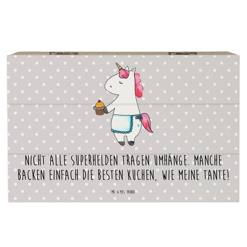 Wooden chest Nicht alle Superhelden tragen Umhänge. Manche backen einfach die besten Kuchen, wie meine Tante! Holzkiste, Schatulle, Kiste, XXL, Aufbewahrungsbox, Geschenkbox, Erinnerungskiste, Schatzkiste, Truhe, Erinnerungsbox, Geschenkdose, Dekokiste, Familie, Vatertag, Muttertag, Bruder, Schwester, Mama, Papa, Oma, Opa