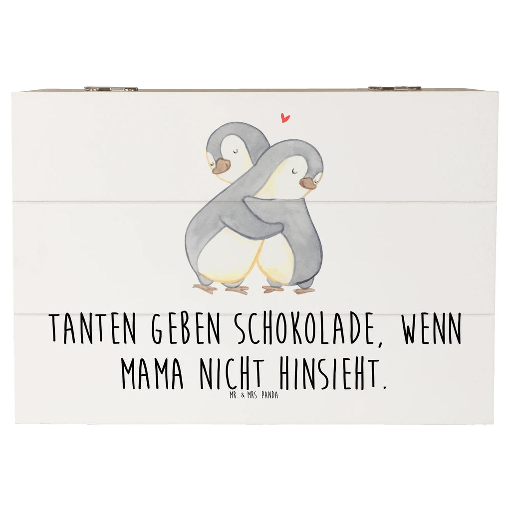 Holzkiste Tanten geben Schokolade, wenn Mama nicht hinsieht. Schatulle, Truhe, Geschenkdose, Kiste, Aufbewahrungsbox, Holzkiste, Erinnerungsbox, Dekokiste, Erinnerungskiste, Geschenkbox, Schatzkiste, XXL, Familie, Vatertag, Muttertag, Bruder, Schwester, Mama, Papa, Oma, Opa