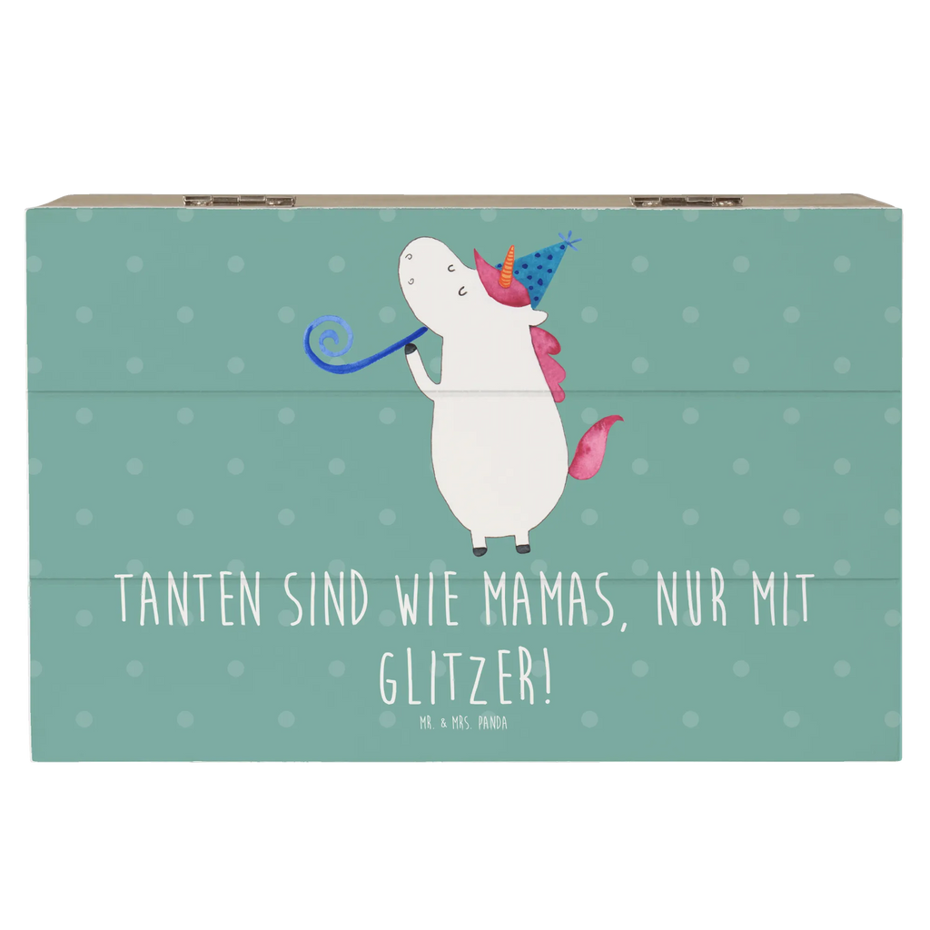 Holzkiste Glitzernde Tante Erinnerungsbox, Schatulle, Kiste, Schatzkiste, Dekokiste, Erinnerungskiste, Geschenkbox, Truhe, Holzkiste, Aufbewahrungsbox, XXL, Geschenkdose, Familie, Vatertag, Muttertag, Bruder, Schwester, Mama, Papa, Oma, Opa