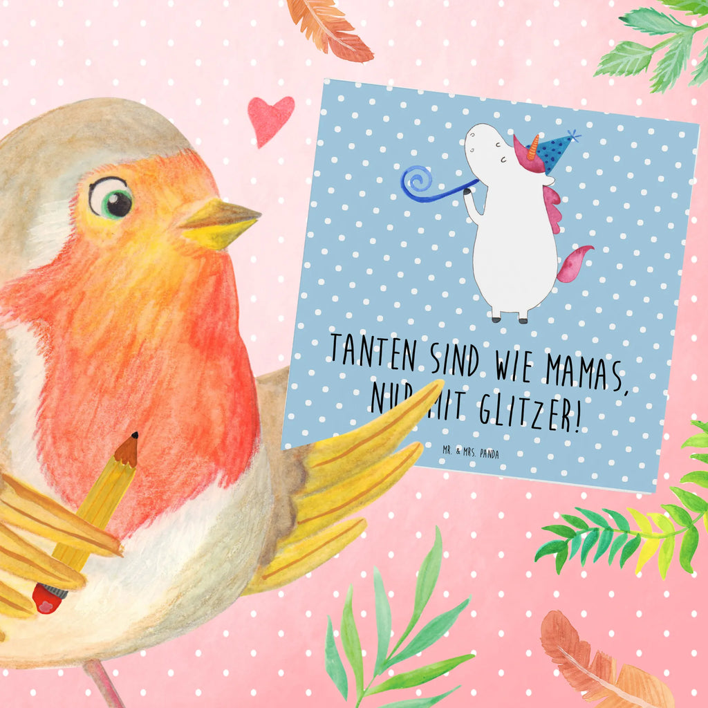 Deluxe Karte Glitzernde Tante Einladungskarte, Glückwunschkarte, Karte, Klappkarte, Geburtstagskarte, Hochwertige Grußkarte, Hochzeitskarte, Hochwertige Klappkarte, Grußkarte, Familie, Vatertag, Muttertag, Bruder, Schwester, Mama, Papa, Oma, Opa