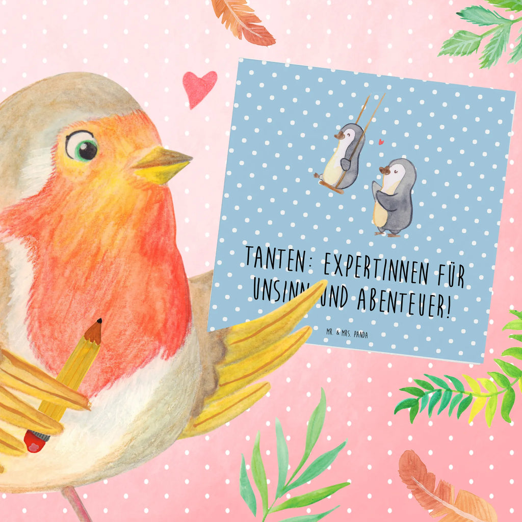 Deluxe Karte Tante Abenteuer Hochwertige Klappkarte, Geburtstagskarte, Karte, Hochwertige Grußkarte, Hochzeitskarte, Grußkarte, Einladungskarte, Klappkarte, Glückwunschkarte, Familie, Vatertag, Muttertag, Bruder, Schwester, Mama, Papa, Oma, Opa