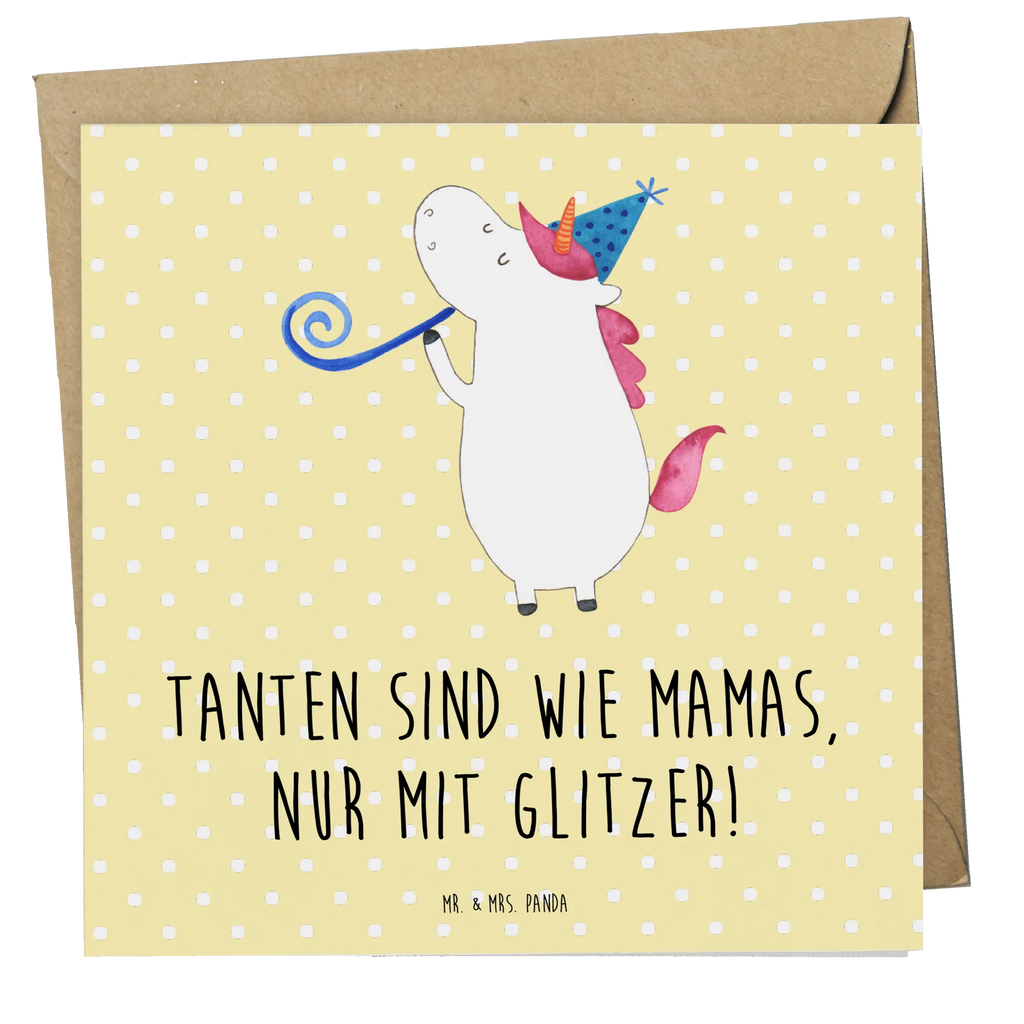 Deluxe Karte Glitzernde Tante Einladungskarte, Glückwunschkarte, Karte, Klappkarte, Geburtstagskarte, Hochwertige Grußkarte, Hochzeitskarte, Hochwertige Klappkarte, Grußkarte, Familie, Vatertag, Muttertag, Bruder, Schwester, Mama, Papa, Oma, Opa