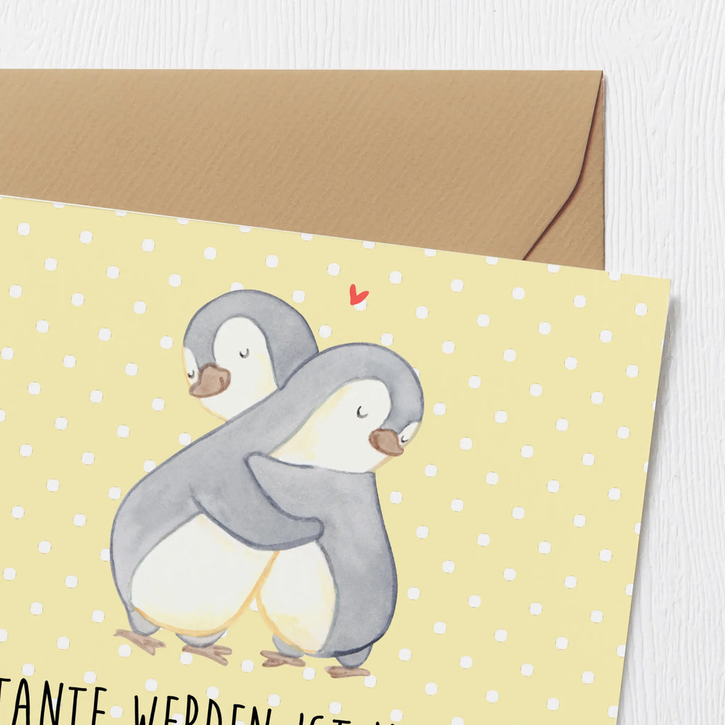 Deluxe Card Tante werden ist nicht schwer, Tante sein dagegen sehr! Hochzeitskarte, Glückwunschkarte, Grußkarte, Klappkarte, Hochwertige Grußkarte, Einladungskarte, Hochwertige Klappkarte, Geburtstagskarte, Karte, Familie, Vatertag, Muttertag, Bruder, Schwester, Mama, Papa, Oma, Opa