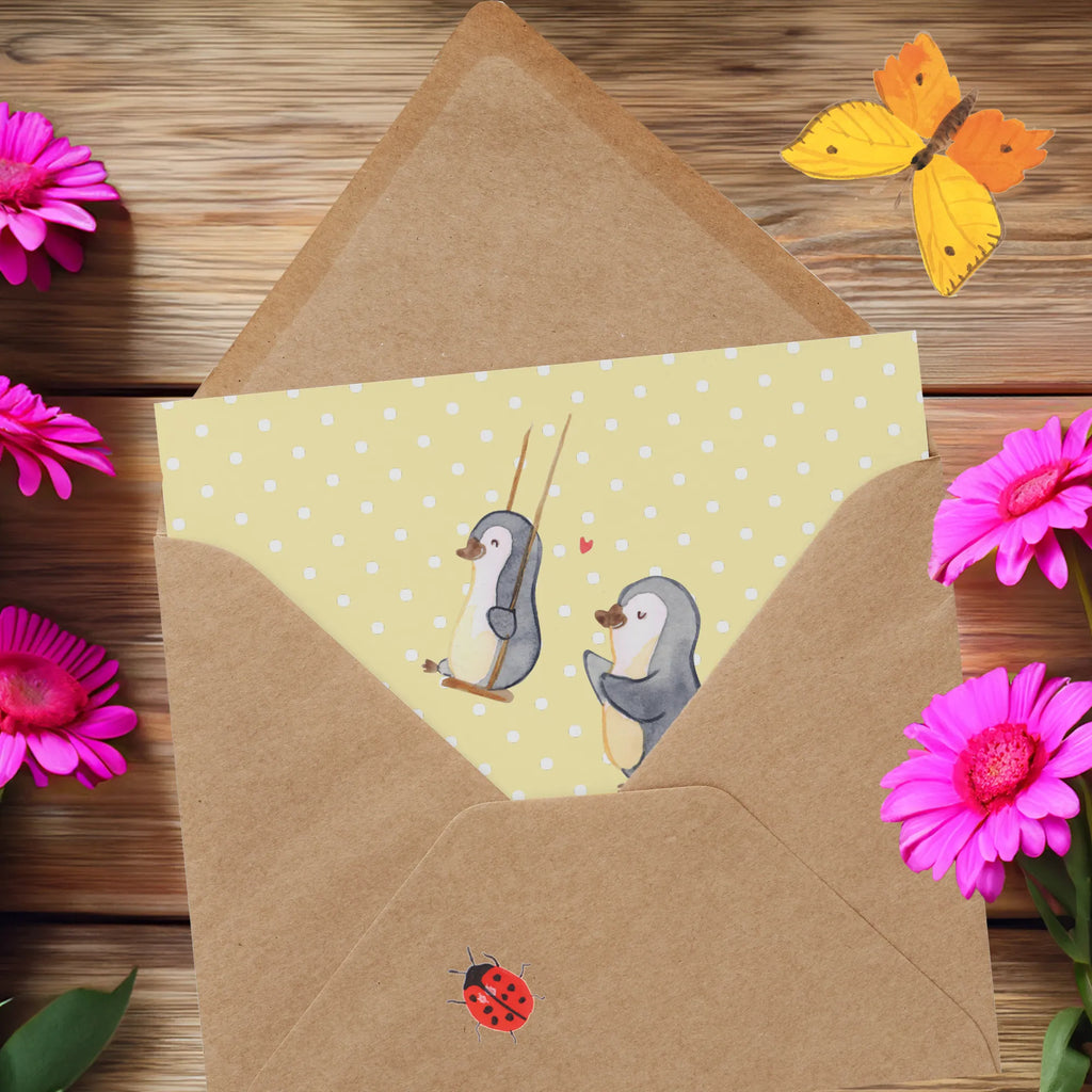 Deluxe Karte Tante Abenteuer Hochwertige Klappkarte, Geburtstagskarte, Karte, Hochwertige Grußkarte, Hochzeitskarte, Grußkarte, Einladungskarte, Klappkarte, Glückwunschkarte, Familie, Vatertag, Muttertag, Bruder, Schwester, Mama, Papa, Oma, Opa