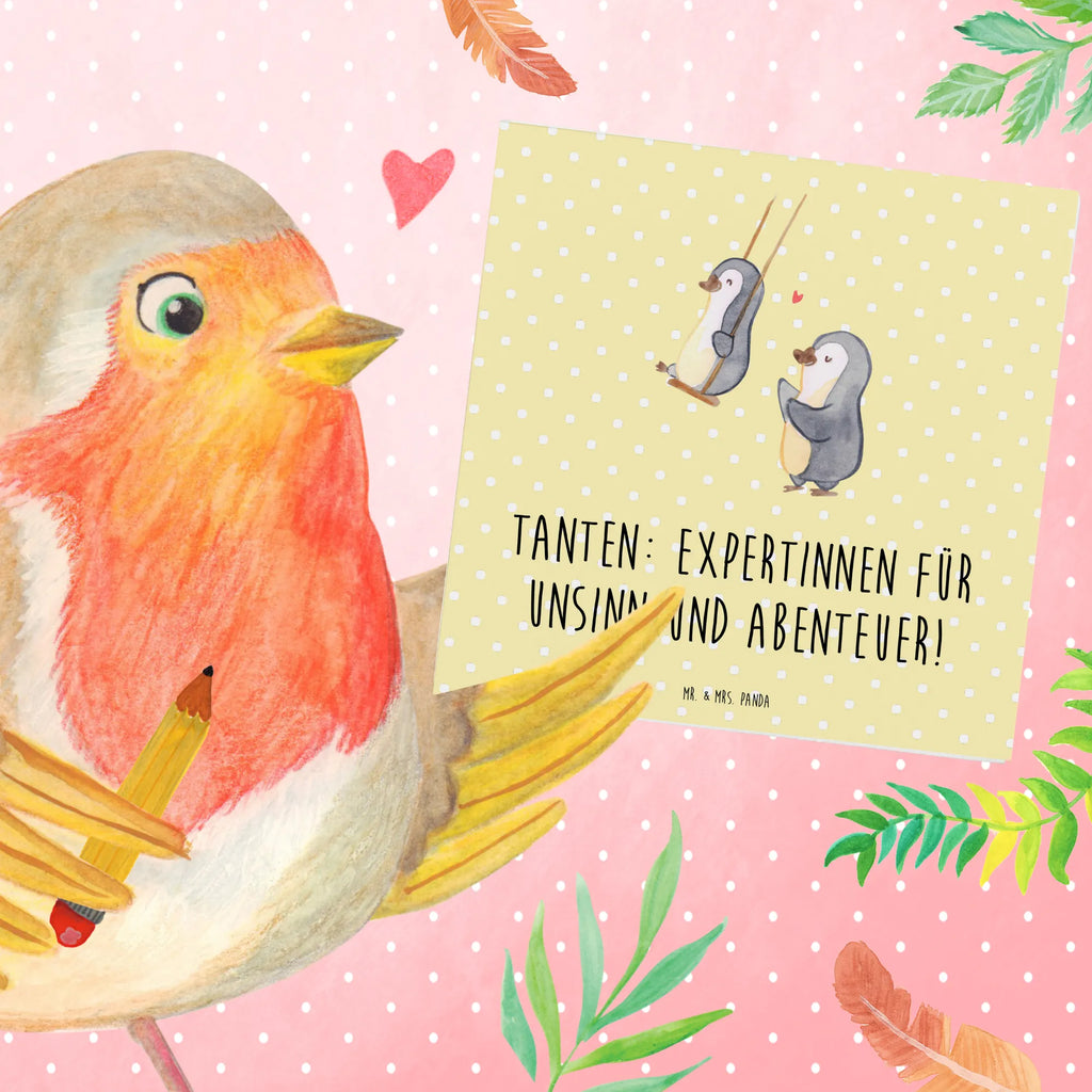 Deluxe Karte Tante Abenteuer Hochwertige Klappkarte, Geburtstagskarte, Karte, Hochwertige Grußkarte, Hochzeitskarte, Grußkarte, Einladungskarte, Klappkarte, Glückwunschkarte, Familie, Vatertag, Muttertag, Bruder, Schwester, Mama, Papa, Oma, Opa