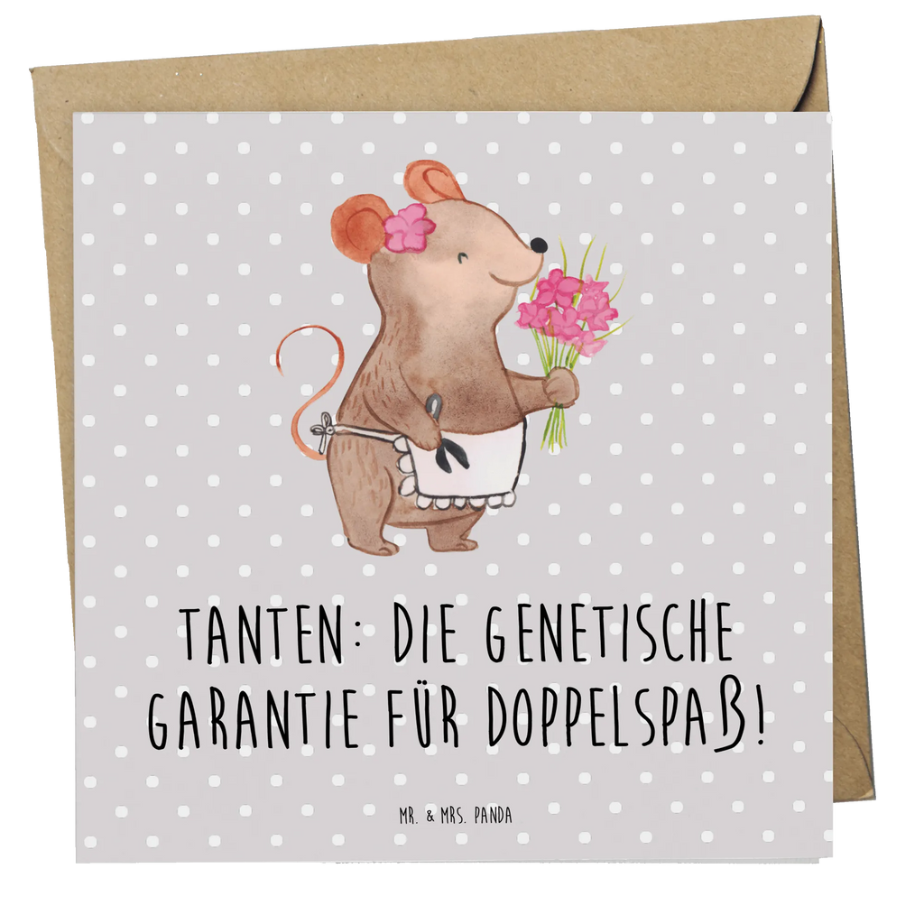 Deluxe Karte Tanten Doppelspaß Einladungskarte, Klappkarte, Grußkarte, Hochzeitskarte, Glückwunschkarte, Karte, Geburtstagskarte, Hochwertige Grußkarte, Hochwertige Klappkarte, Familie, Vatertag, Muttertag, Bruder, Schwester, Mama, Papa, Oma, Opa