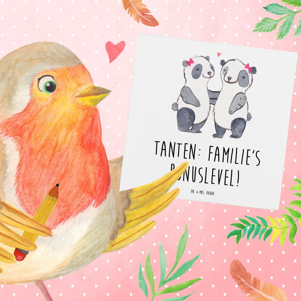 Deluxe Karte Tante Bonuslevel Geburtstagskarte, Glückwunschkarte, Karte, Hochwertige Klappkarte, Einladungskarte, Hochwertige Grußkarte, Klappkarte, Hochzeitskarte, Grußkarte, Familie, Vatertag, Muttertag, Bruder, Schwester, Mama, Papa, Oma, Opa