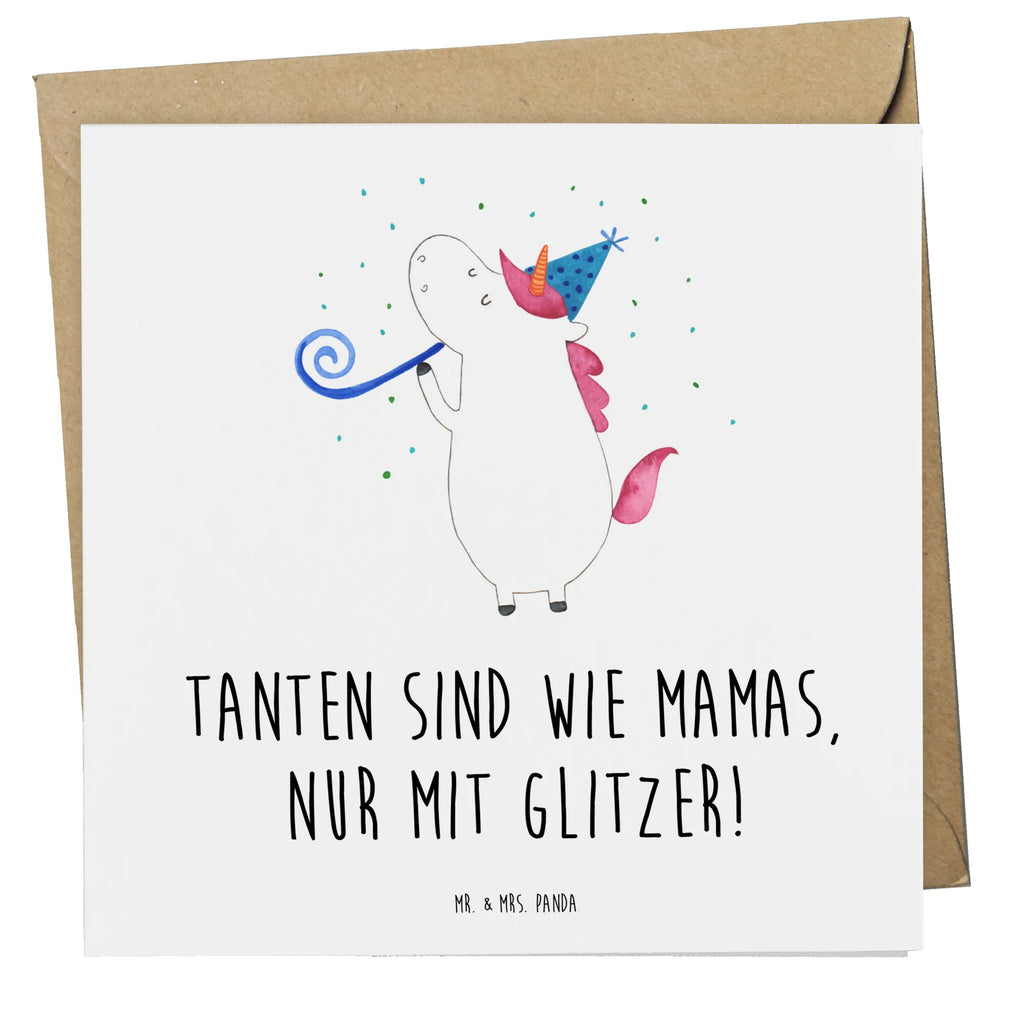 Deluxe Karte Glitzernde Tante Einladungskarte, Glückwunschkarte, Karte, Klappkarte, Geburtstagskarte, Hochwertige Grußkarte, Hochzeitskarte, Hochwertige Klappkarte, Grußkarte, Familie, Vatertag, Muttertag, Bruder, Schwester, Mama, Papa, Oma, Opa