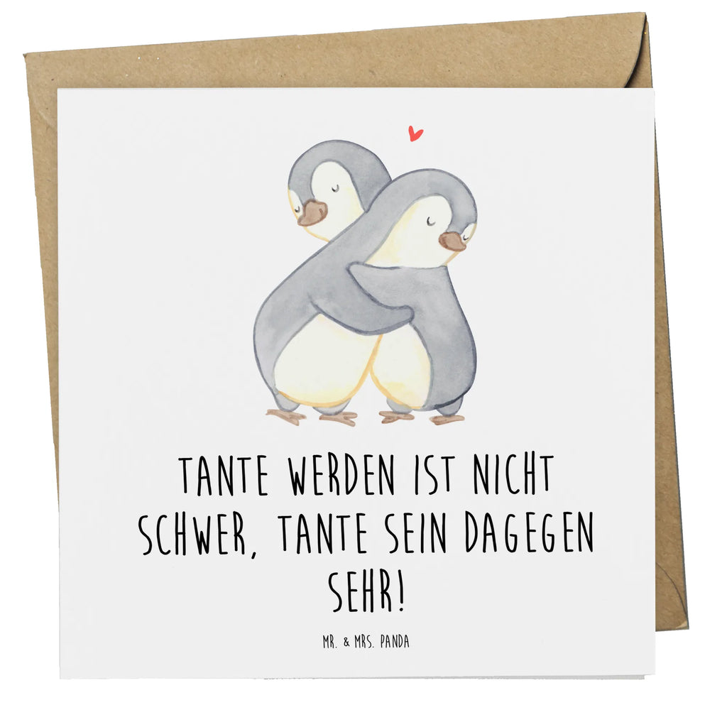 Deluxe Card Tante werden ist nicht schwer, Tante sein dagegen sehr! Hochzeitskarte, Glückwunschkarte, Grußkarte, Klappkarte, Hochwertige Grußkarte, Einladungskarte, Hochwertige Klappkarte, Geburtstagskarte, Karte, Familie, Vatertag, Muttertag, Bruder, Schwester, Mama, Papa, Oma, Opa