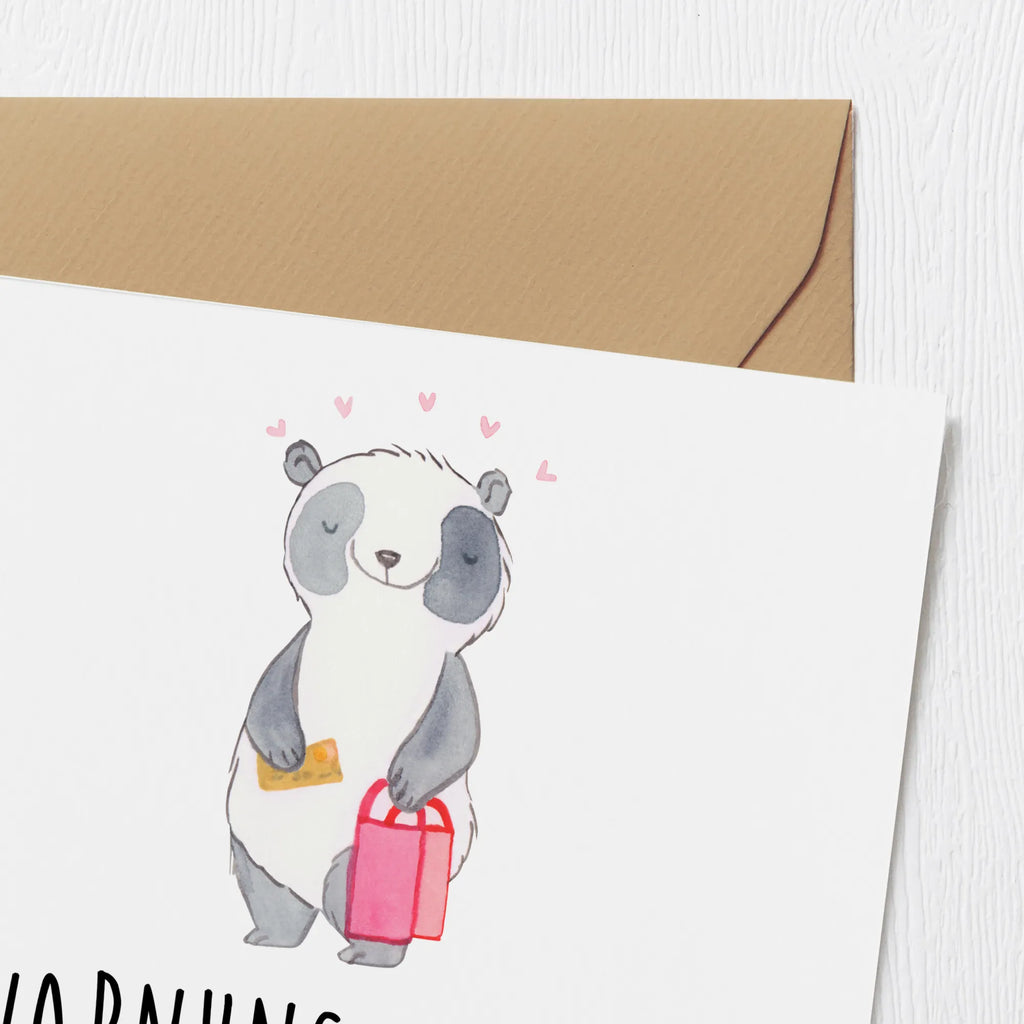 Deluxe Karte Tante Shopping Hochwertige Klappkarte, Grußkarte, Karte, Glückwunschkarte, Hochzeitskarte, Geburtstagskarte, Hochwertige Grußkarte, Einladungskarte, Klappkarte, Familie, Vatertag, Muttertag, Bruder, Schwester, Mama, Papa, Oma, Opa