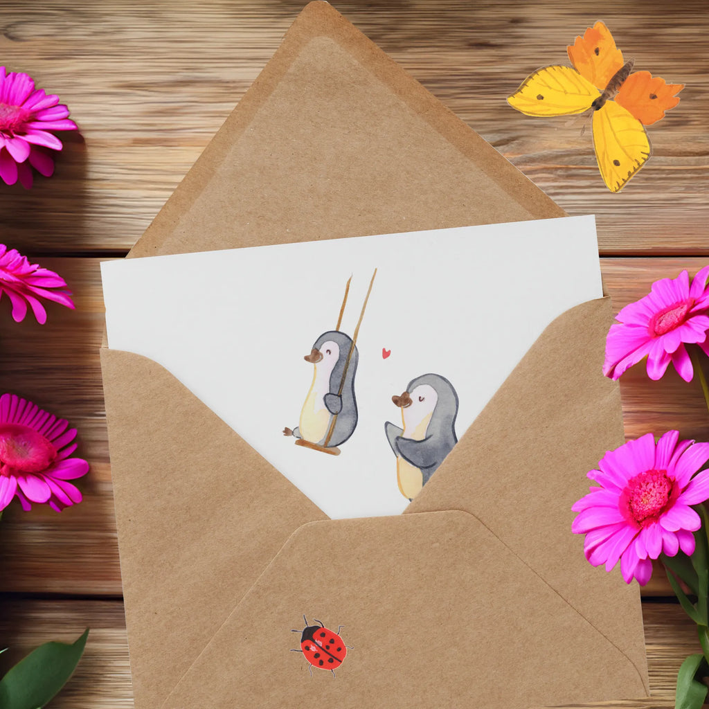 Deluxe Card Wer braucht Superhelden, wenn man eine Tante hat? Karte, Hochwertige Grußkarte, Hochwertige Klappkarte, Geburtstagskarte, Glückwunschkarte, Einladungskarte, Klappkarte, Grußkarte, Hochzeitskarte, Familie, Vatertag, Muttertag, Bruder, Schwester, Mama, Papa, Oma, Opa