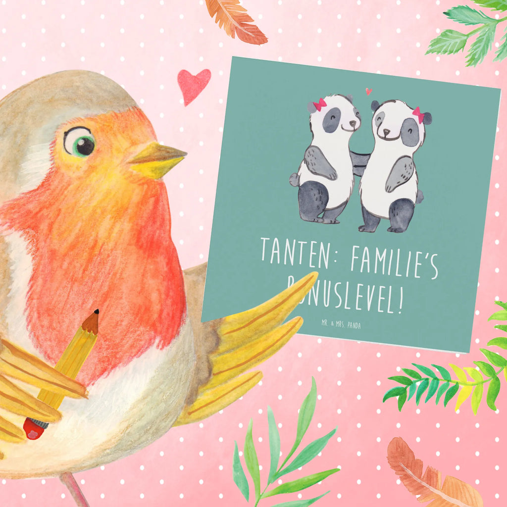 Deluxe Karte Tante Bonuslevel Geburtstagskarte, Glückwunschkarte, Karte, Hochwertige Klappkarte, Einladungskarte, Hochwertige Grußkarte, Klappkarte, Hochzeitskarte, Grußkarte, Familie, Vatertag, Muttertag, Bruder, Schwester, Mama, Papa, Oma, Opa