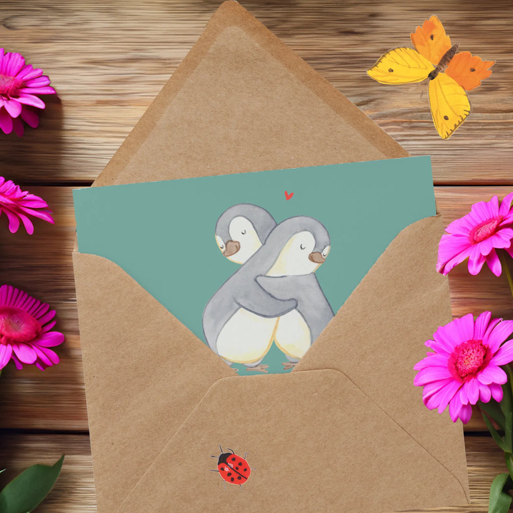 Deluxe Card Eine Tante macht das Leben bunter und das Sofa voller! Hochwertige Grußkarte, Grußkarte, Karte, Hochwertige Klappkarte, Hochzeitskarte, Geburtstagskarte, Klappkarte, Glückwunschkarte, Einladungskarte, Familie, Vatertag, Muttertag, Bruder, Schwester, Mama, Papa, Oma, Opa