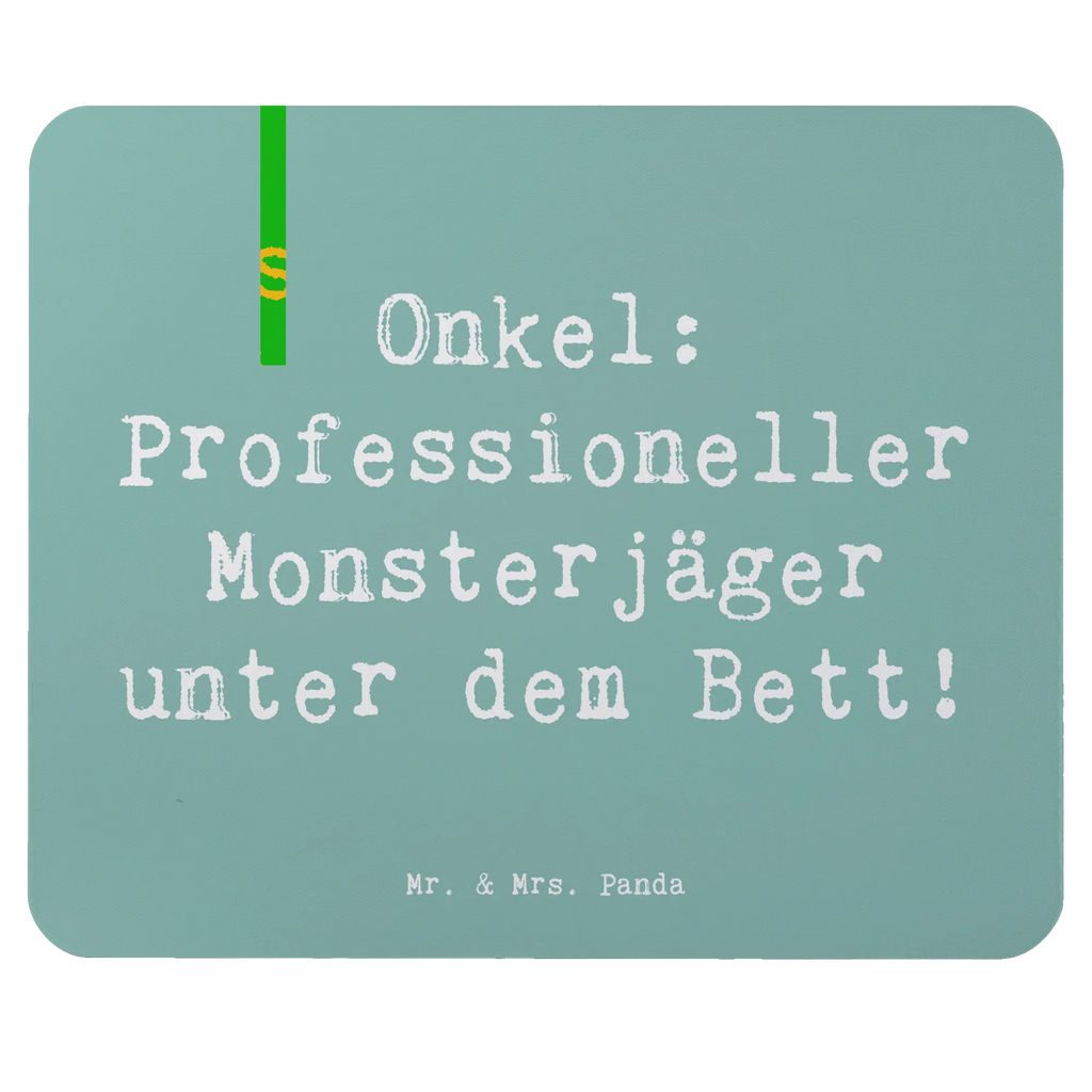 Mouse mat Saying Onkel: Professioneller Monsterjäger unter dem Bett! Mousepad, Computer zubehör, Büroausstattung, PC Zubehör, Arbeitszimmer, Mauspad, Einzigartiges Mauspad, Designer Mauspad, Mausunterlage, Mauspad Büro, Familie, Vatertag, Muttertag, Bruder, Schwester, Mama, Papa, Oma, Opa