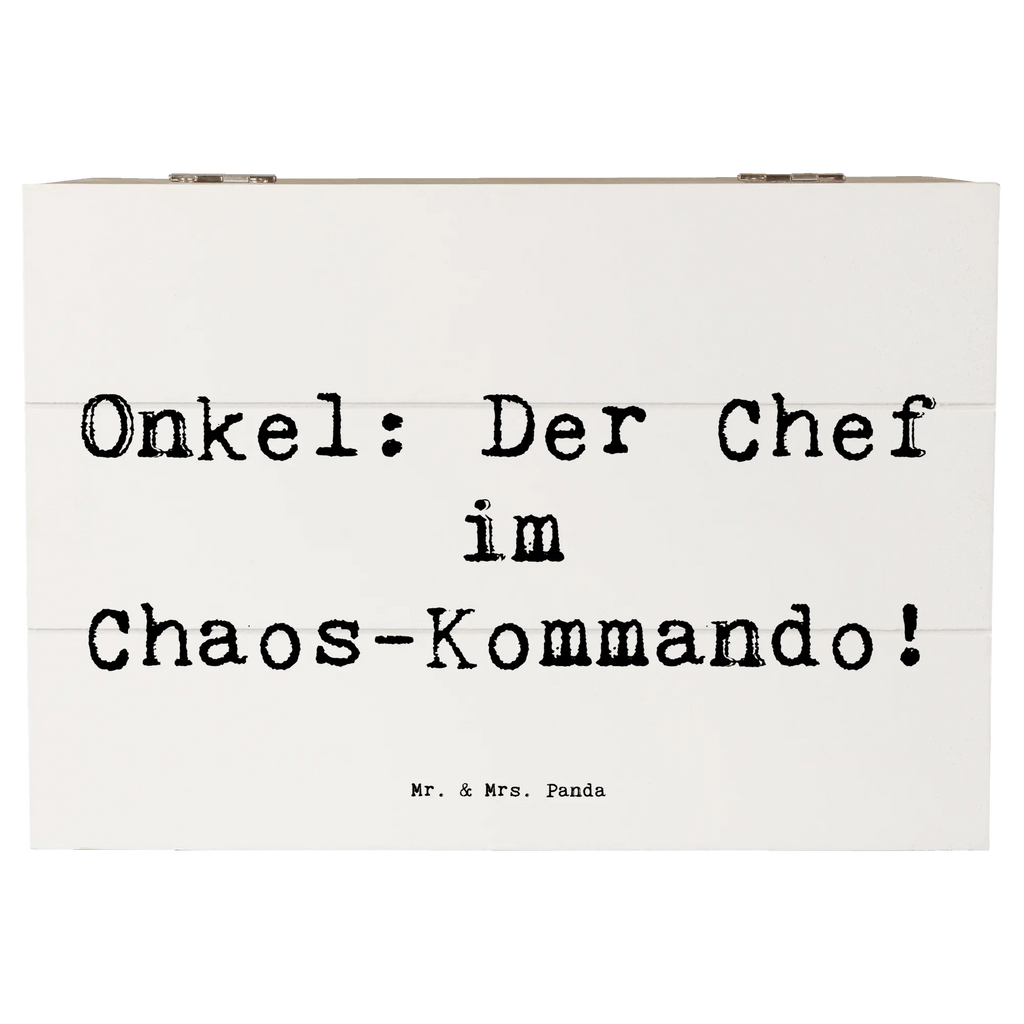 Holzkiste Spruch Onkel Chef Erinnerungsbox, Schatzkiste, Truhe, Dekokiste, Holzkiste, Geschenkdose, Geschenkbox, XXL, Kiste, Erinnerungskiste, Schatulle, Aufbewahrungsbox, Familie, Vatertag, Muttertag, Bruder, Schwester, Mama, Papa, Oma, Opa