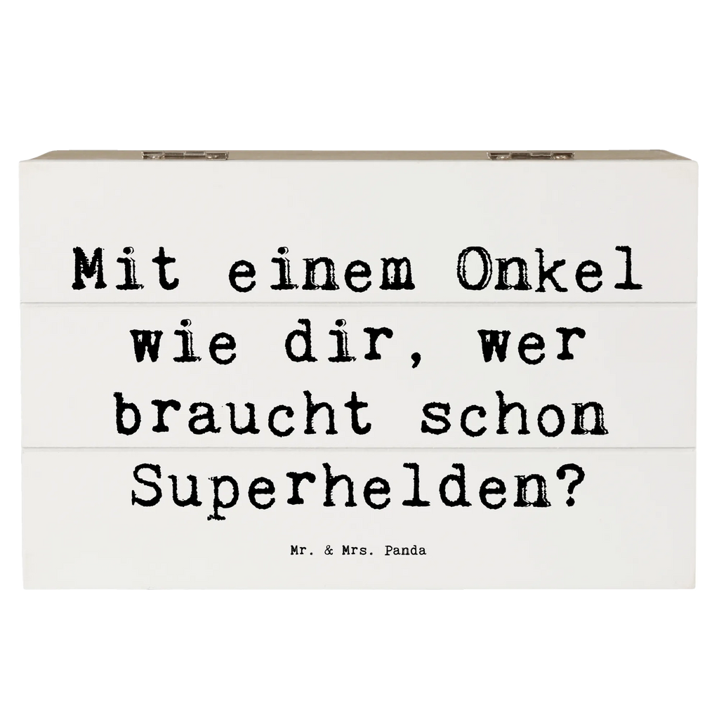 Holzkiste Spruch Super-Onkel Erinnerungskiste, Schatulle, Geschenkdose, Aufbewahrungsbox, Erinnerungsbox, Schatzkiste, XXL, Kiste, Dekokiste, Geschenkbox, Holzkiste, Truhe, Familie, Vatertag, Muttertag, Bruder, Schwester, Mama, Papa, Oma, Opa