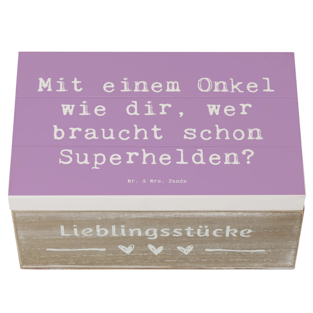 Holzkiste Spruch Super-Onkel Erinnerungskiste, Schatulle, Geschenkdose, Aufbewahrungsbox, Erinnerungsbox, Schatzkiste, XXL, Kiste, Dekokiste, Geschenkbox, Holzkiste, Truhe, Familie, Vatertag, Muttertag, Bruder, Schwester, Mama, Papa, Oma, Opa