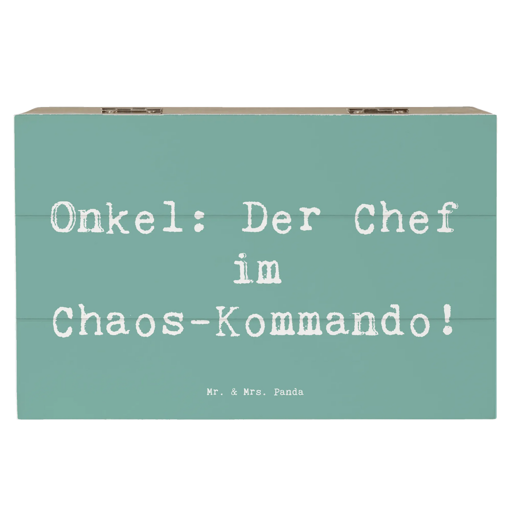 Holzkiste Spruch Onkel Chef Erinnerungsbox, Schatzkiste, Truhe, Dekokiste, Holzkiste, Geschenkdose, Geschenkbox, XXL, Kiste, Erinnerungskiste, Schatulle, Aufbewahrungsbox, Familie, Vatertag, Muttertag, Bruder, Schwester, Mama, Papa, Oma, Opa