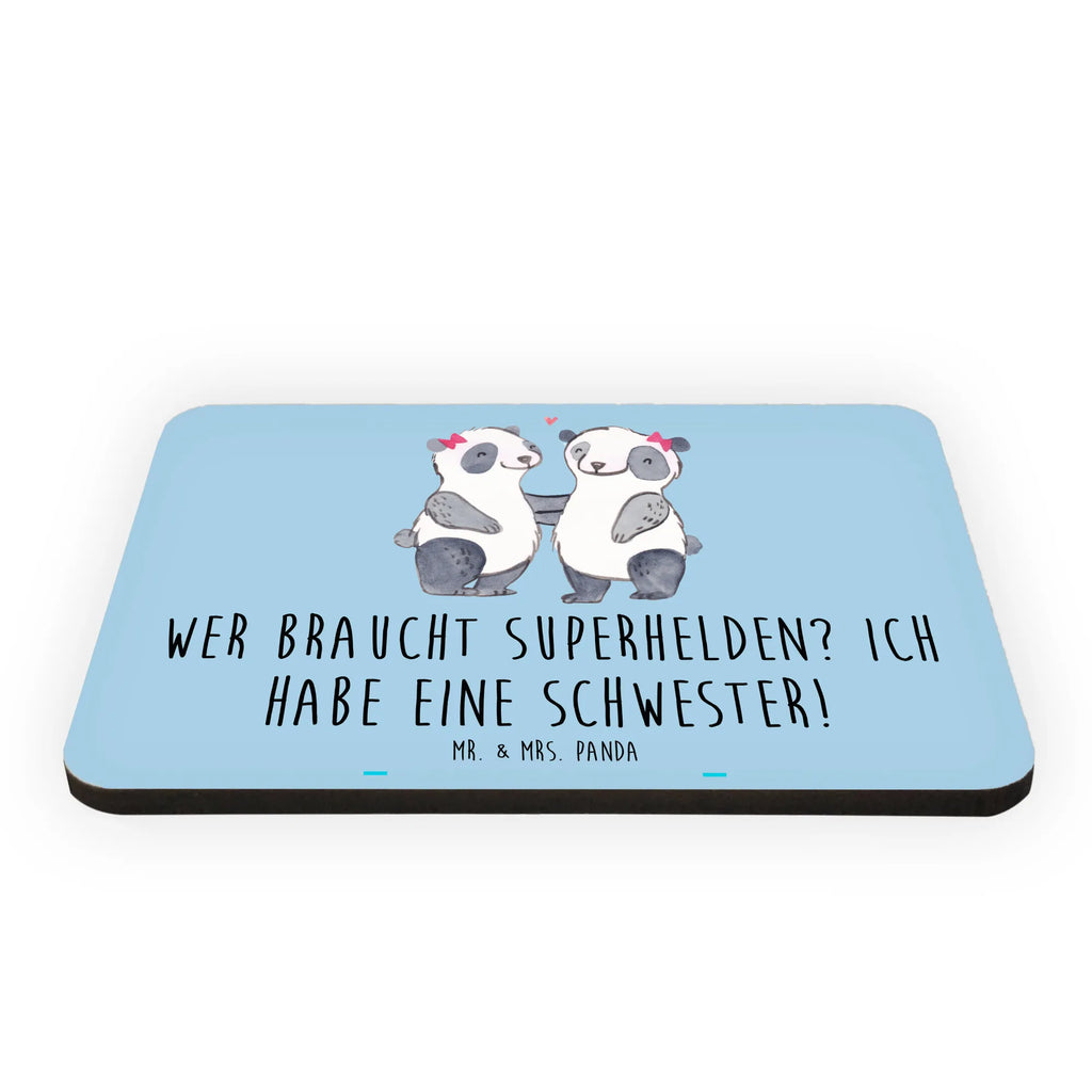 Magnet Wer braucht Superhelden? Ich habe eine Schwester! Dekomagnet, Whiteboard Magnet, Motivmagnete, Pinnwandmagnet, Kühlschrank Dekoration, Kühlschrankmagnet, Souvenir Magnet, Notiz Magnet, Familie, Vatertag, Muttertag, Bruder, Schwester, Mama, Papa, Oma, Opa