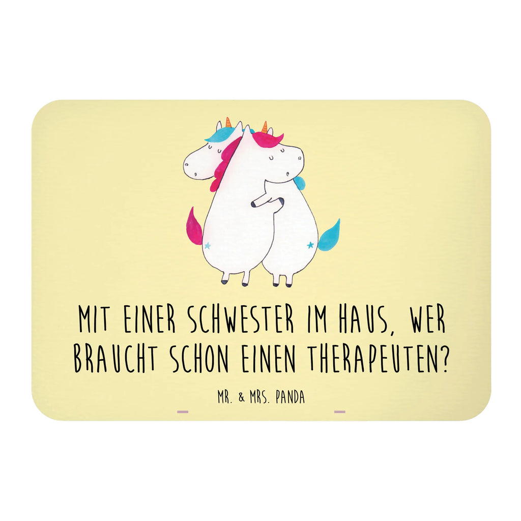 Magnet Mit einer Schwester im Haus, wer braucht schon einen Therapeuten? Whiteboard Magnet, Kühlschrank Dekoration, Kühlschrankmagnet, Pinnwandmagnet, Dekomagnet, Motivmagnete, Notiz Magnet, Souvenir Magnet, Familie, Vatertag, Muttertag, Bruder, Schwester, Mama, Papa, Oma, Opa