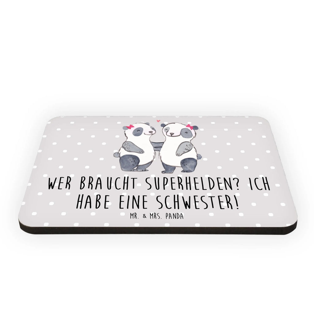 Magnet Wer braucht Superhelden? Ich habe eine Schwester! Dekomagnet, Whiteboard Magnet, Motivmagnete, Pinnwandmagnet, Kühlschrank Dekoration, Kühlschrankmagnet, Souvenir Magnet, Notiz Magnet, Familie, Vatertag, Muttertag, Bruder, Schwester, Mama, Papa, Oma, Opa