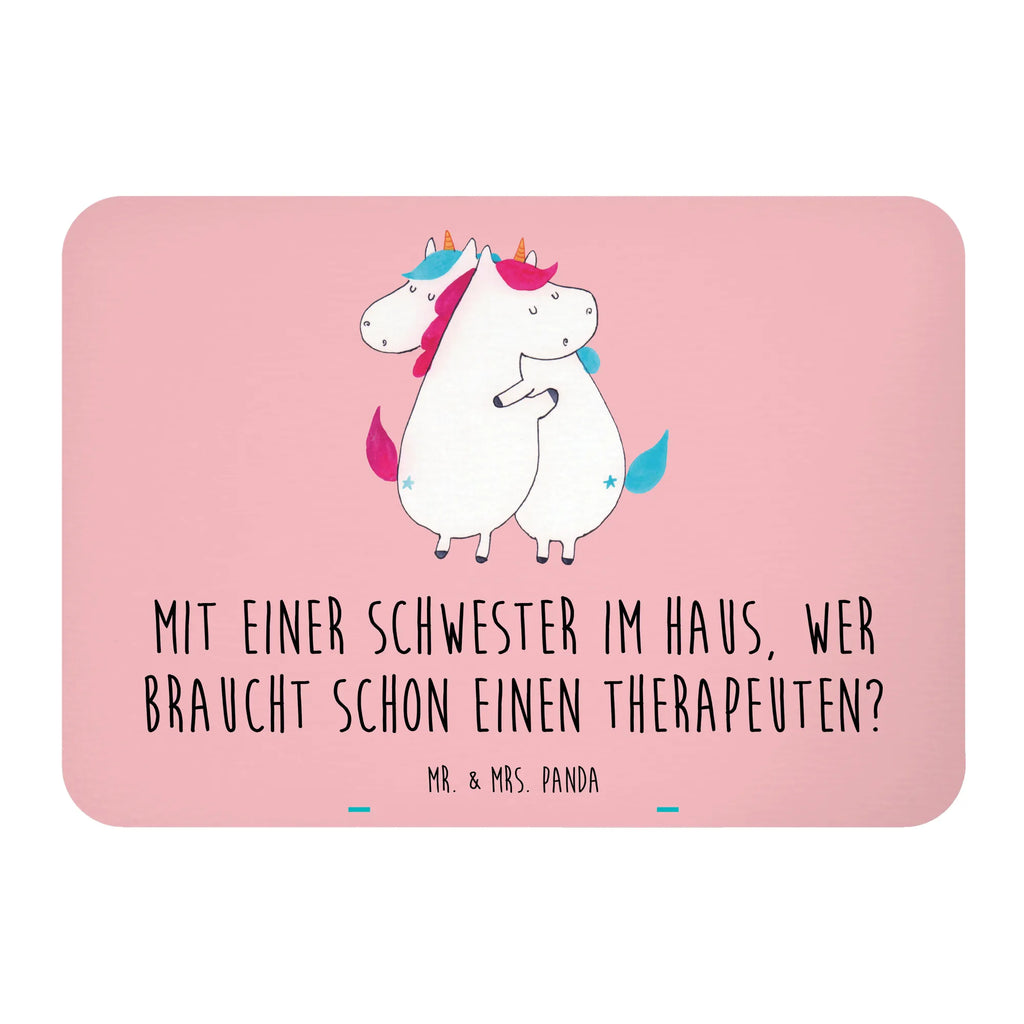 Magnet Mit einer Schwester im Haus, wer braucht schon einen Therapeuten? Whiteboard Magnet, Kühlschrank Dekoration, Kühlschrankmagnet, Pinnwandmagnet, Dekomagnet, Motivmagnete, Notiz Magnet, Souvenir Magnet, Familie, Vatertag, Muttertag, Bruder, Schwester, Mama, Papa, Oma, Opa