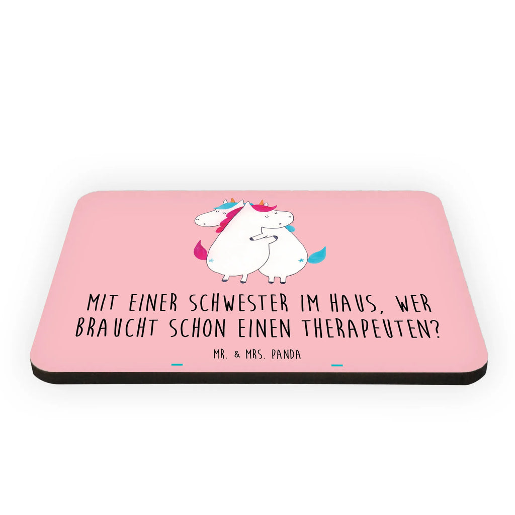 Magnet Mit einer Schwester im Haus, wer braucht schon einen Therapeuten? Whiteboard Magnet, Kühlschrank Dekoration, Kühlschrankmagnet, Pinnwandmagnet, Dekomagnet, Motivmagnete, Notiz Magnet, Souvenir Magnet, Familie, Vatertag, Muttertag, Bruder, Schwester, Mama, Papa, Oma, Opa