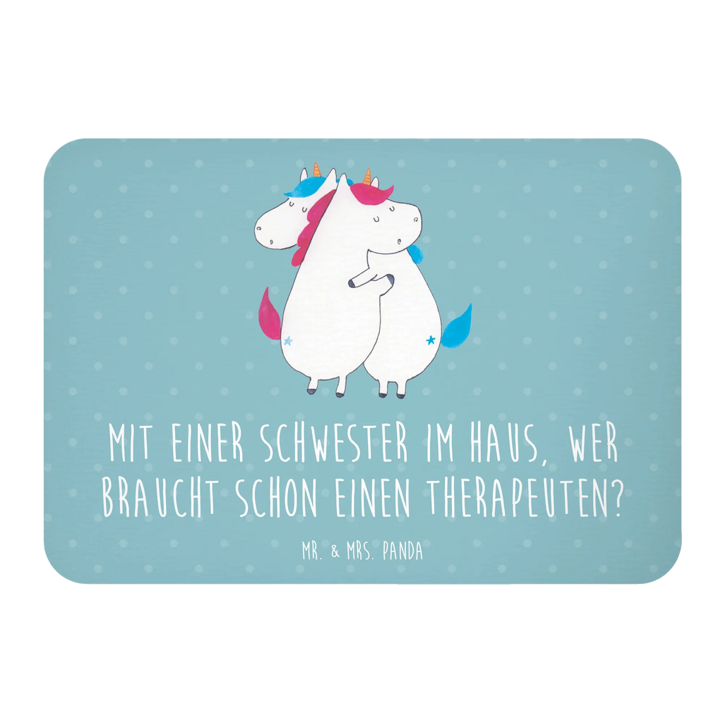 Magnet Mit einer Schwester im Haus, wer braucht schon einen Therapeuten? Whiteboard Magnet, Kühlschrank Dekoration, Kühlschrankmagnet, Pinnwandmagnet, Dekomagnet, Motivmagnete, Notiz Magnet, Souvenir Magnet, Familie, Vatertag, Muttertag, Bruder, Schwester, Mama, Papa, Oma, Opa