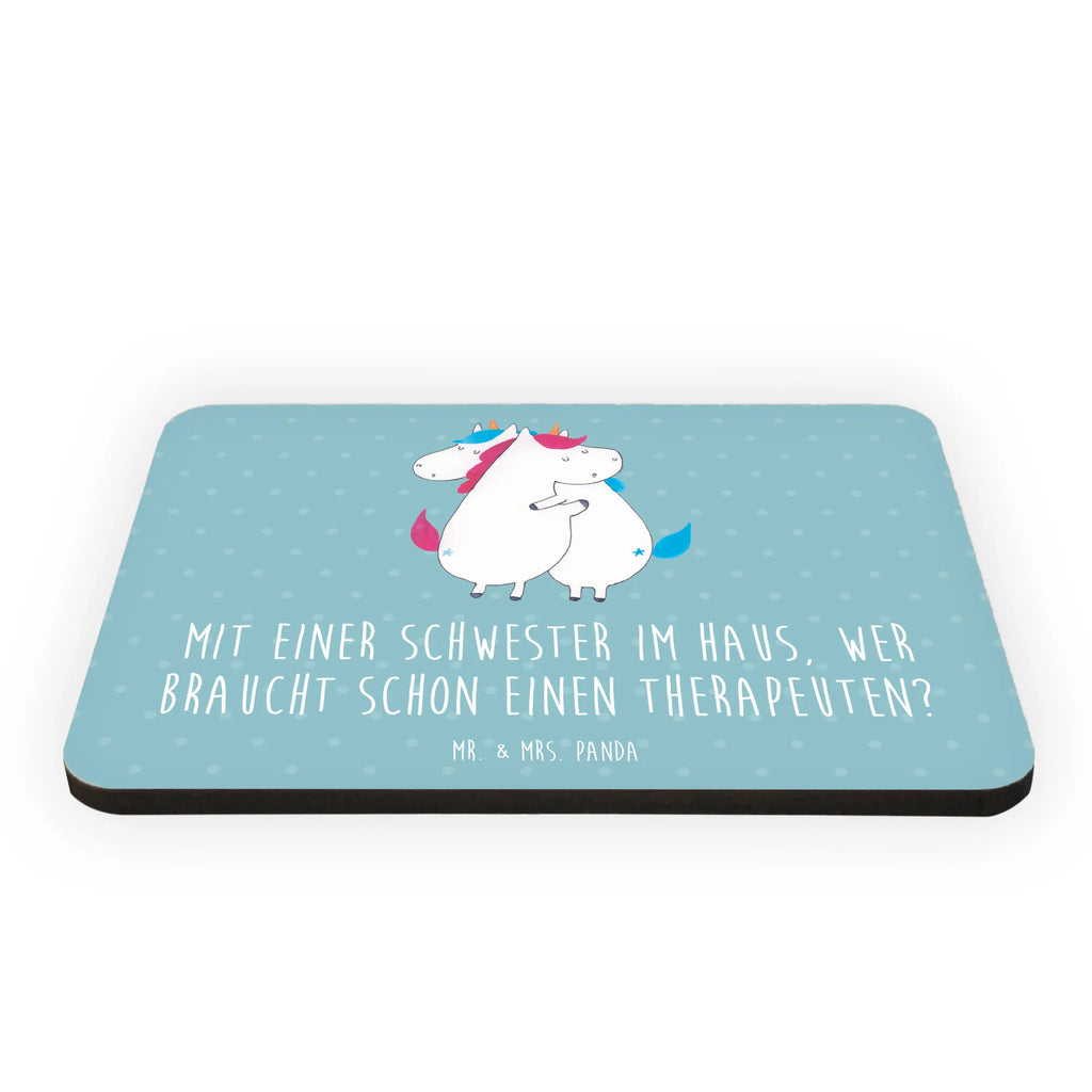 Magnet Mit einer Schwester im Haus, wer braucht schon einen Therapeuten? Whiteboard Magnet, Kühlschrank Dekoration, Kühlschrankmagnet, Pinnwandmagnet, Dekomagnet, Motivmagnete, Notiz Magnet, Souvenir Magnet, Familie, Vatertag, Muttertag, Bruder, Schwester, Mama, Papa, Oma, Opa