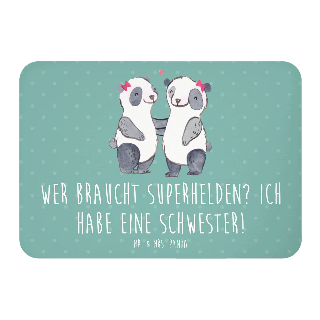 Magnet Wer braucht Superhelden? Ich habe eine Schwester! Dekomagnet, Whiteboard Magnet, Motivmagnete, Pinnwandmagnet, Kühlschrank Dekoration, Kühlschrankmagnet, Souvenir Magnet, Notiz Magnet, Familie, Vatertag, Muttertag, Bruder, Schwester, Mama, Papa, Oma, Opa
