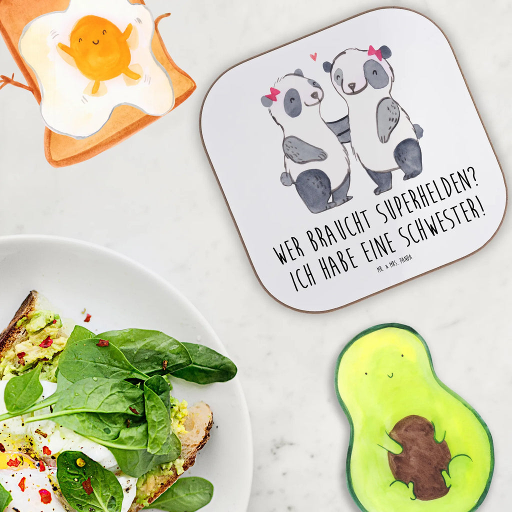 Square coaster Wer braucht Superhelden? Ich habe eine Schwester! hartfaser untersetzer, gläseruntersetzer, weinflaschenuntersetzer, Glasuntersetzer, Untersetzer Kaffee, Tassen Untersetzer, weinglasuntersetzer, Kaffeeuntersetzer, Getränkeuntersetzer, Teeuntersetzer, Becheruntersetzer, Untersetzer Tee, Untersetzer, bieruntersetzer, Untersetzer Glas, hartfaseruntersetzer, Tischuntersetzer, Tassenuntersetzer, weinuntersetzer, Untersetzer Gläser, Untersetzer für Gläser, Flaschenuntersetzer, Untersetzer Tasse, Muttertag, Vatertag, Mama, Papa, Oma, Opa, Familie, Schwester, Bruder