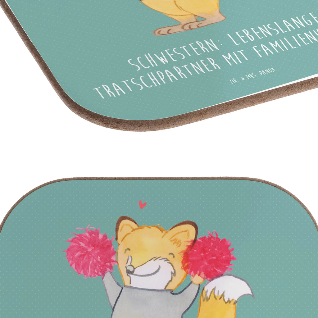 Square coaster Schwestern: Lebenslange Tratschpartner mit Familienvorteil. Untersetzer Holz, Korkuntersetzer, Holzuntersetzer, Untersetzer für Gläser, Tassen Untersetzer, Getränkeuntersetzer, Glasuntersetzer, Untersetzer Gläser, Untersetzer, Bierdeckel, Untersetzer aus Holz, Untersetzer Design, Familie, Vatertag, Muttertag, Bruder, Schwester, Mama, Papa, Oma, Opa