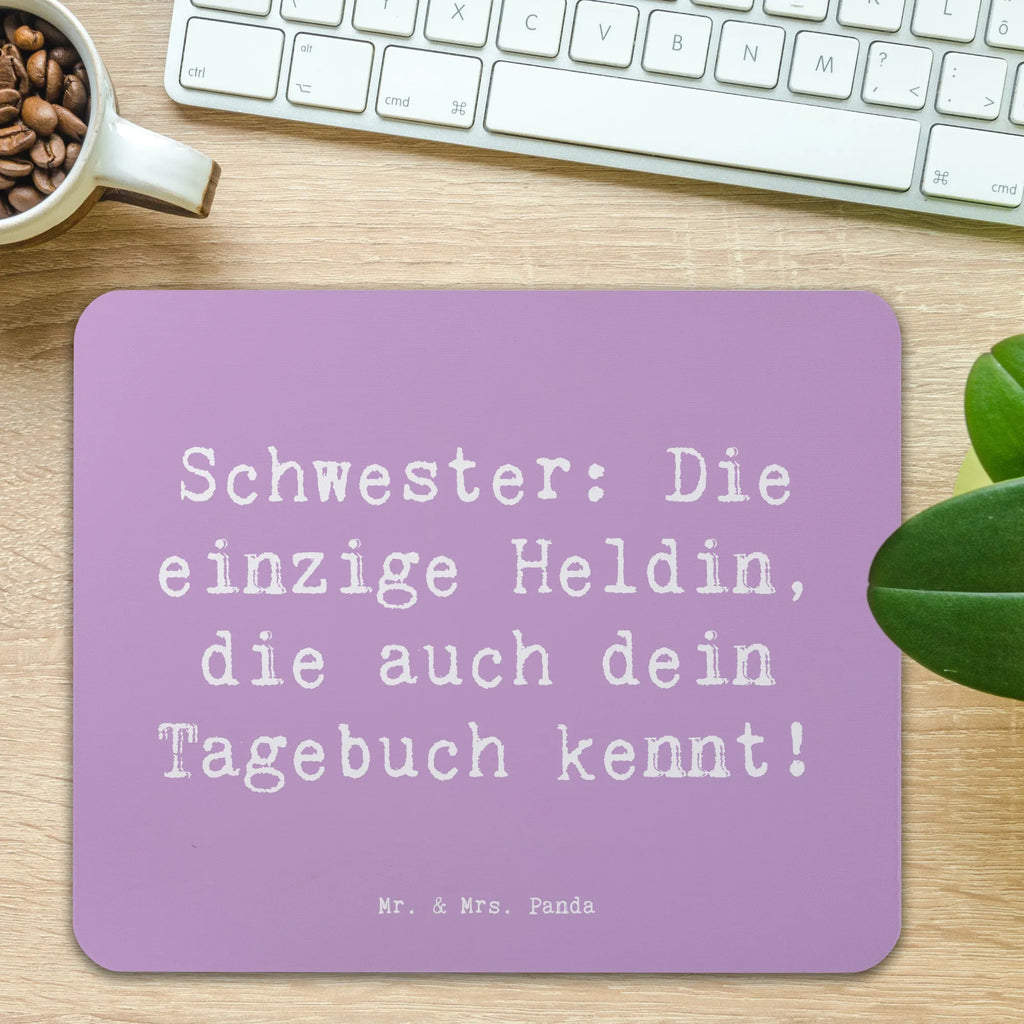Mauspad Spruch Schwester Heldin Einzigartiges Mauspad, Mousepad, Designer Mauspad, Arbeitszimmer, Computer zubehör, Mauspad, Mauspad Büro, Mausunterlage, Büroausstattung, PC Zubehör, Familie, Vatertag, Muttertag, Bruder, Schwester, Mama, Papa, Oma, Opa