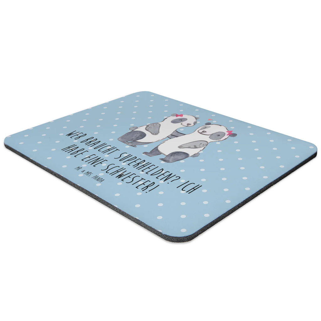 Mouse mat Wer braucht Superhelden? Ich habe eine Schwester! Mauspad, Büroausstattung, Mousepad, Arbeitszimmer, Mausunterlage, Computer zubehör, Einzigartiges Mauspad, Designer Mauspad, Mauspad Büro, PC Zubehör, Familie, Vatertag, Muttertag, Bruder, Schwester, Mama, Papa, Oma, Opa