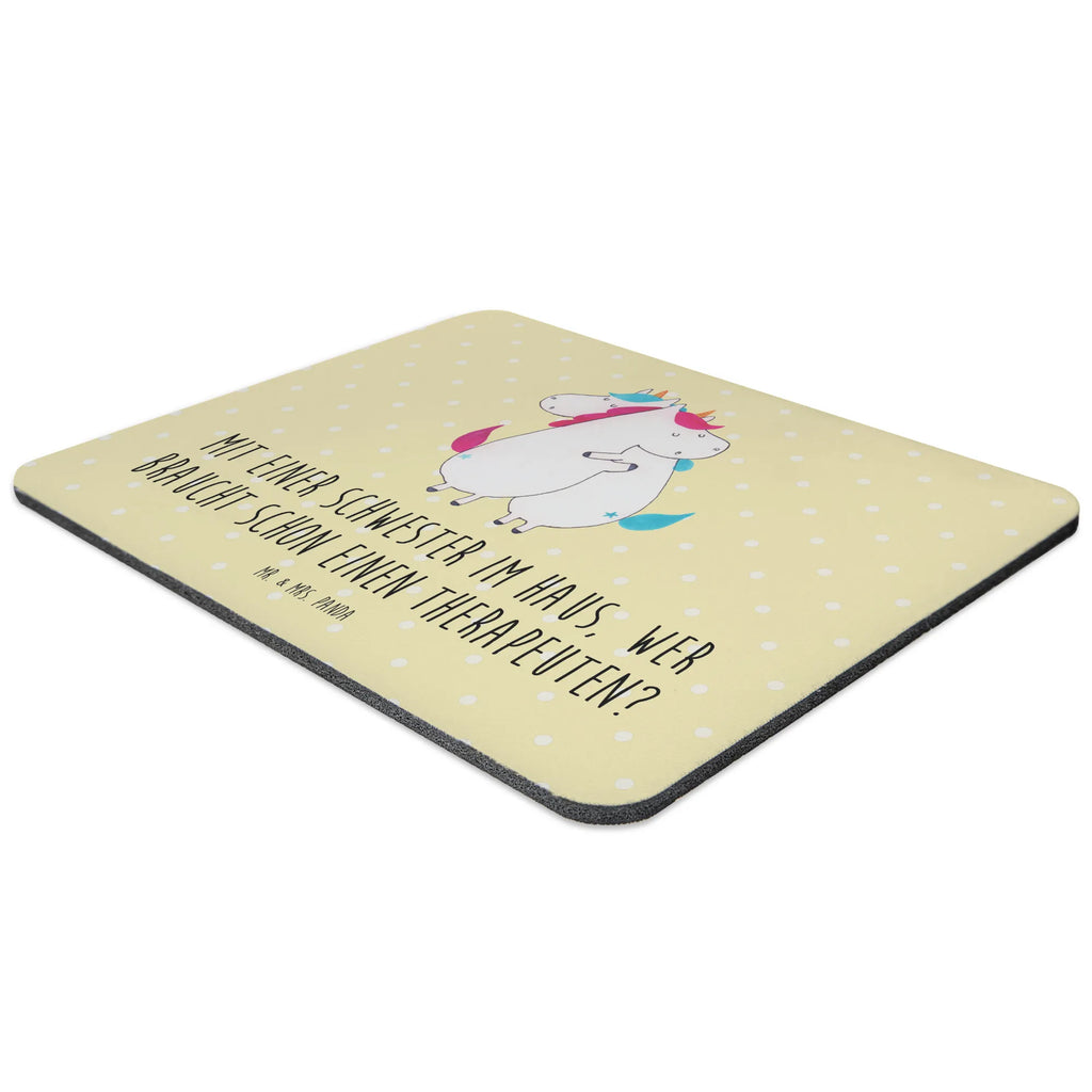 Mouse mat Mit einer Schwester im Haus, wer braucht schon einen Therapeuten? Mauspad Büro, Designer Mauspad, Mauspad, Mousepad, Büroausstattung, PC Zubehör, Arbeitszimmer, Mausunterlage, Einzigartiges Mauspad, Computer zubehör, Familie, Vatertag, Muttertag, Bruder, Schwester, Mama, Papa, Oma, Opa